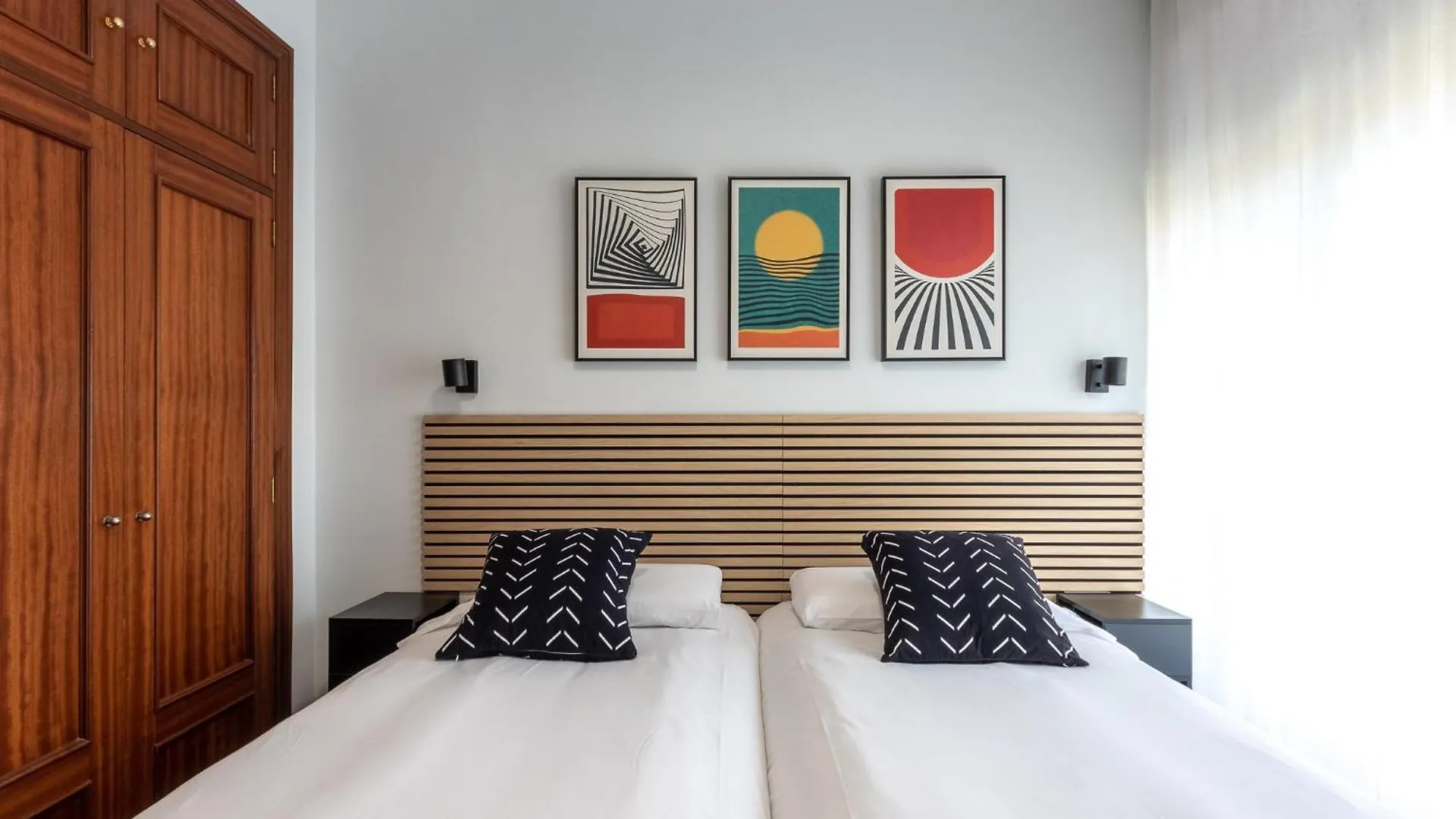 Moderno Y Acogedor En El Corazon De Bilbao 아파트